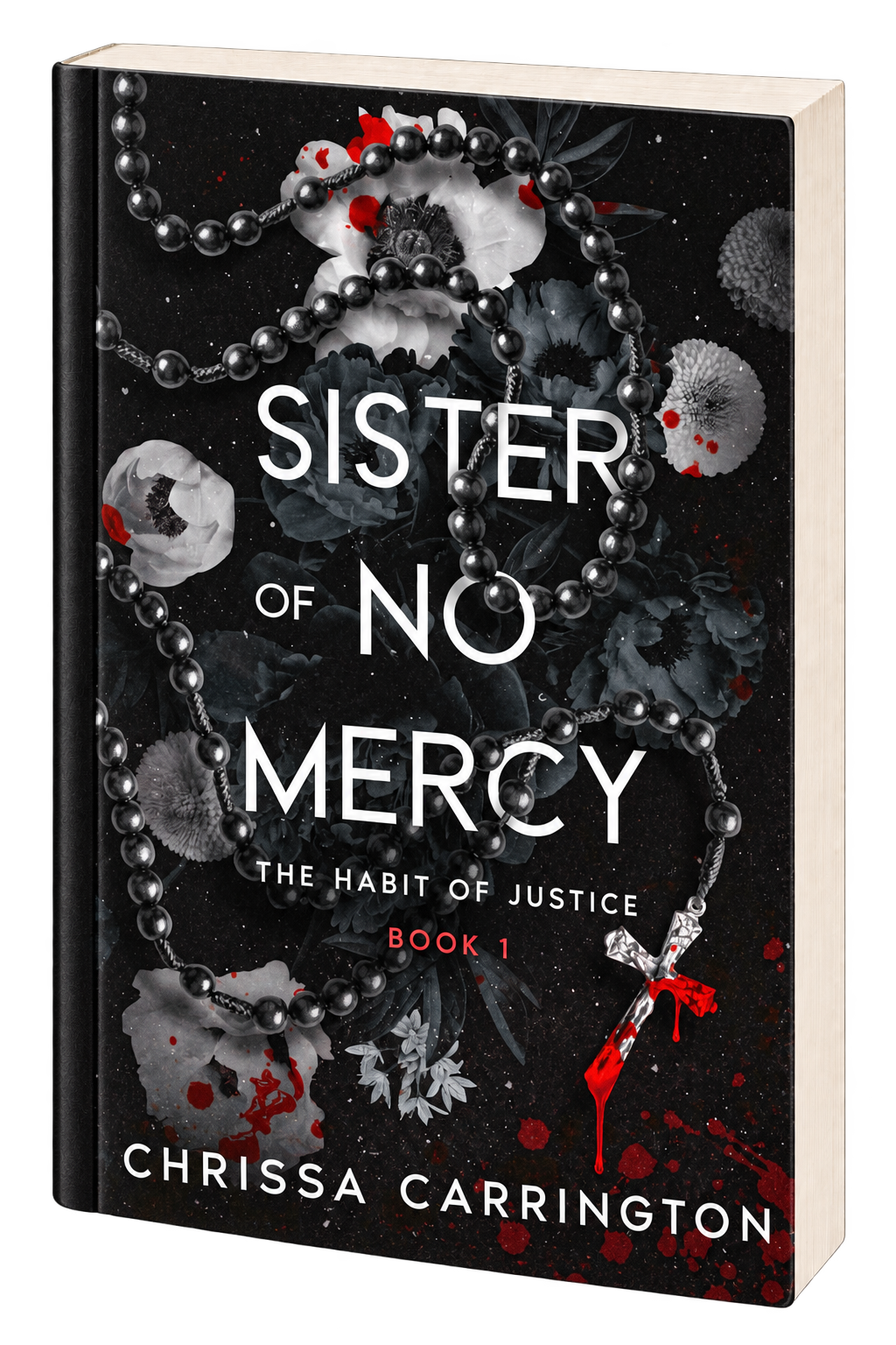 Sister of No Mercy paperback book mockup